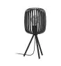 Eglo Tischlampe Romazzina Stahl Schwarz | IP20 - Geeignet für 1x E27 