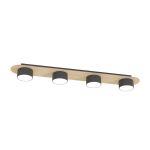 Emibig Plafonnier Diaz Acier Noir | Convient pour 4x GX53 - Max 12W