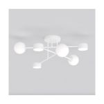 Emibig Plafonnier Holon Acier Blanc | Convient pour 3x G9 - Max 8W, 3x GX53 - Max 12W