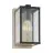 Eglo Applique Murale Budrone Acier Noir | IP44 - Convient pour 1x E27