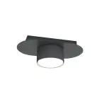 Emibig Plafonnier Diaz Acier Noir | Convient pour 1x GX53 - Max 12W