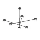 Emibig Plafonnier Natsu Acier Noir | Convient pour 6x GX53 - Max 12W